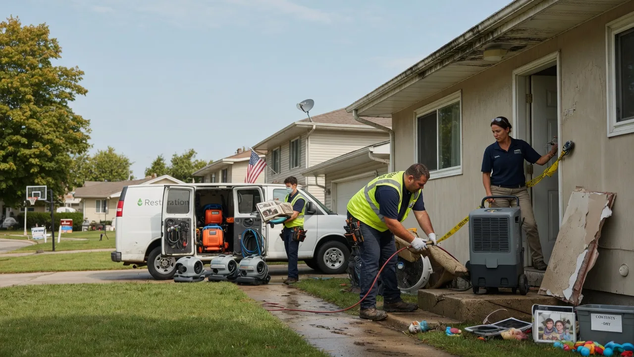 Water Damage Restoration in Howard City, MI near me